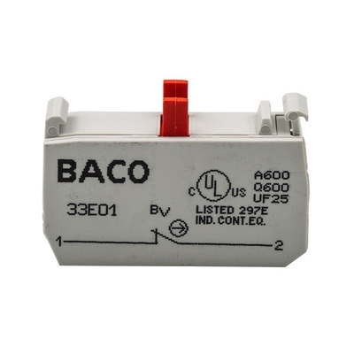 BACO BACO Contact Block - 1NC 600V