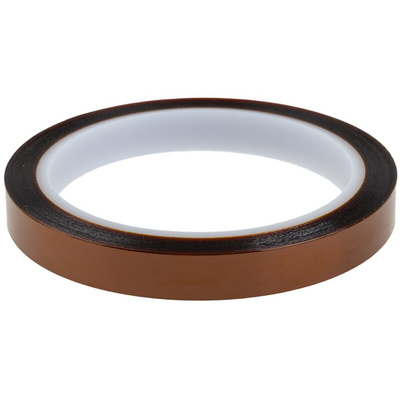Hi-Bond HB830 Amber Polyimide Film Electrical Tape, 12mm x 33m