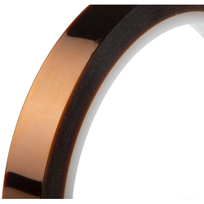 Hi-Bond HB830 Amber Polyimide Film Electrical Tape, 12mm x 33m