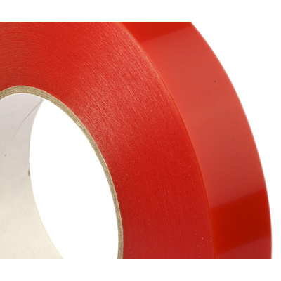 Hi-Bond HB397F Transparent Double Sided Polyester Tape, 0.23mm Thick, 15.6 N/cm, PET Backing, 25mm x 50m