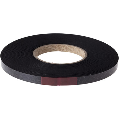 RS PRO Black Foam Tape, 12mm x 10m, 2mm Thick