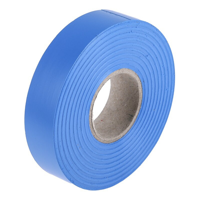 RS PRO Blue PVC Electrical Tape, 19mm x 33m