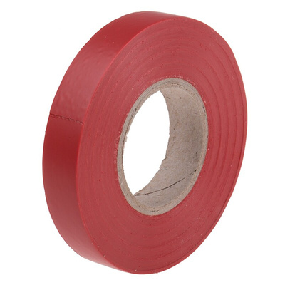 RS PRO Red PVC Electrical Tape, 12mm x 20m