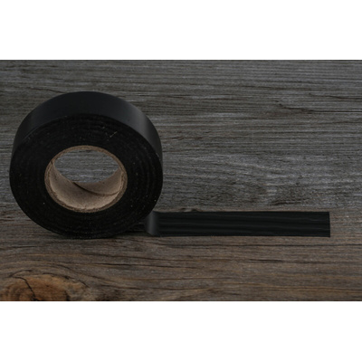 RS PRO Black PVC Electrical Tape, 19mm x 20m