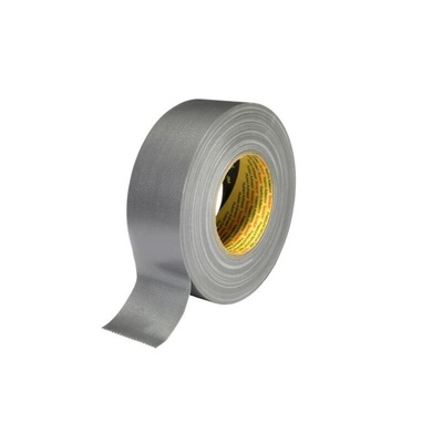 3M Scotch 389 Duct Tape, 50m x 38mm, Silver, PE Coated Finish