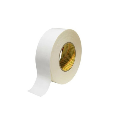 3M Scotch 389 Duct Tape, 50m x 25mm, White, PE Coated Finish