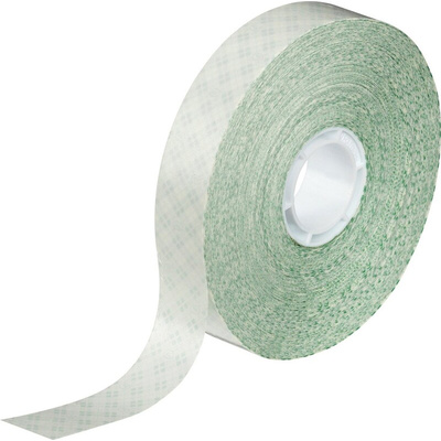 3M Scotch® Series 924 Clear Double Sided Plastic Tape, 0.05mm Thick, 2.7 N/cm, Kraft Paper Backing, 19mm x 33m