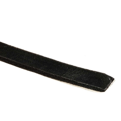 RS PRO Black Foam Tape, 12mm x 30m, 3mm Thick