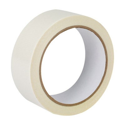 DUCK TAPE 260507 Clear Double Sided Adhesive Square, 0.29mm Thick, PE Backing, 50mm x 10m