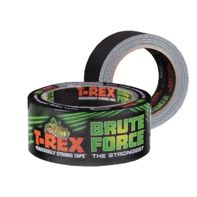 T-REX T Rex Brut Force 242775 Duct Tape, 9.14m x 48mm, Black