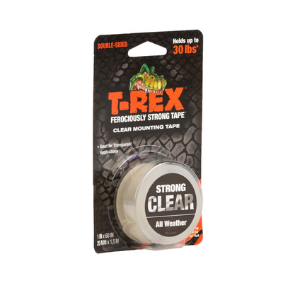 T-REX 285664 Clear Office Tape 25mm x 1.5m
