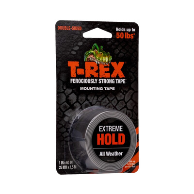 T-REX 285665 Black Office Tape 25mm x 1.5mm