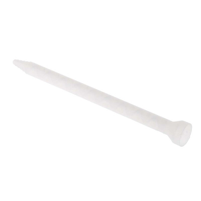 RS PRO Mixer Nozzle, 200 ml, 400 ml Screw Fit 18 Mixing elements 177mm