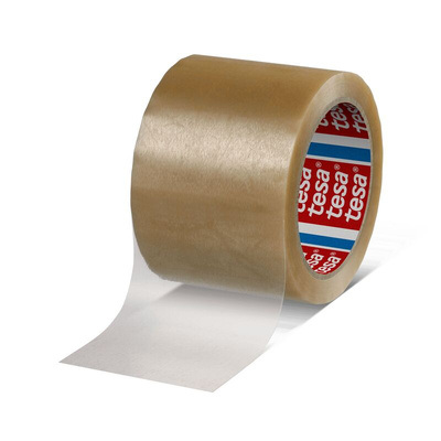 Tesa 4124 Duct Tape, 66m x 75mm, Transparent