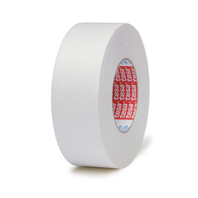 Tesa 4549 Cloth Tape, 50m x 100mm, White