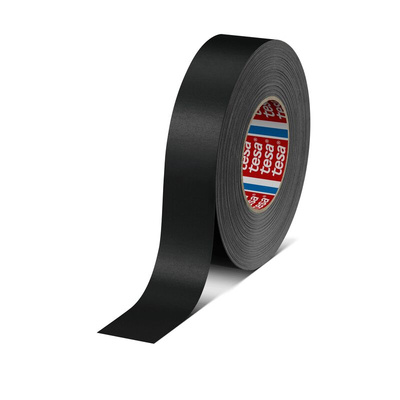 Tesa 4651 Cloth Tape, 50m x 38mm, Black