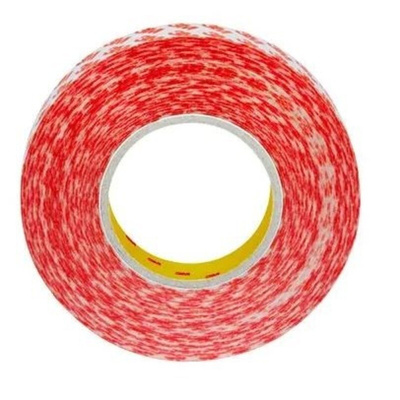 3M GPT-020 Series Transparent Double Sided Polyester Tape, 0.2mm Thick, Acrylic Backing, 25mm x 50m