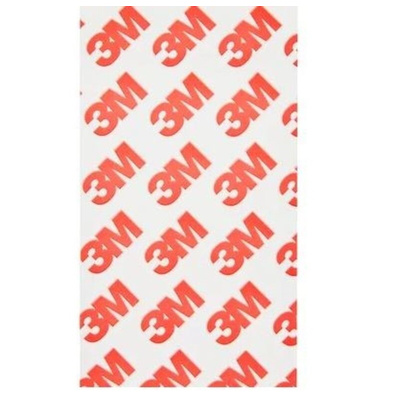 3M GPT-020 Series Transparent Double Sided Polyester Tape, 0.2mm Thick, Acrylic Backing, 50mm x 50m