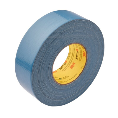 3M 0.33 mm, 3M Performance Plus Duct Tape 8979, 96 mm x 55 m, Blue Duct Tape, 54.8mm x 96mm, Blue, PE Laminated Finish
