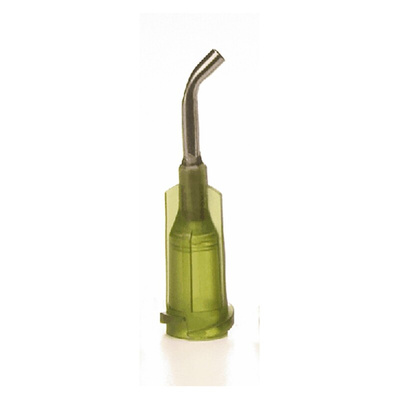 OK International Olive Needle Nozzle Dispensing Tip, 14 Gauge
