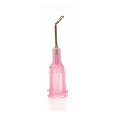 OK International Pink Needle Nozzle Dispensing Tip, 20 Gauge