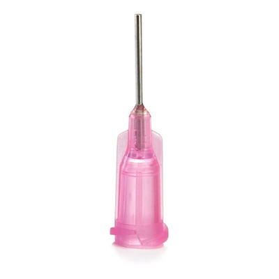 OK International Pink Needle Nozzle Dispensing Tip, 20 Gauge