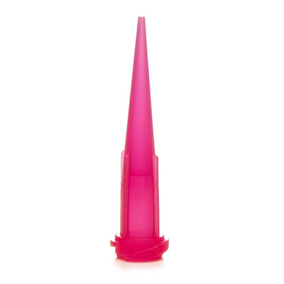 OK International Red Tapered Dispensing Tip, 25 Gauge