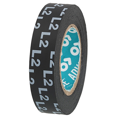 Advance Tapes AT4000 Black PVC Electrical Tape, 15mm x 15m