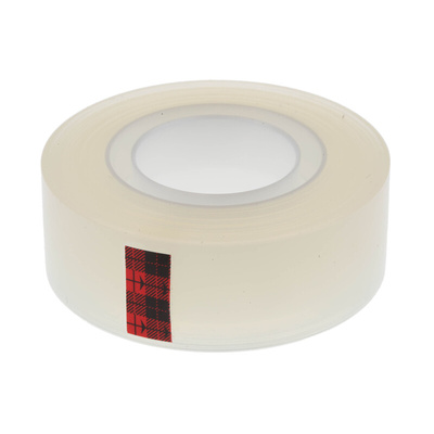 3M 600 Clear Office Tape 19mm x 33m