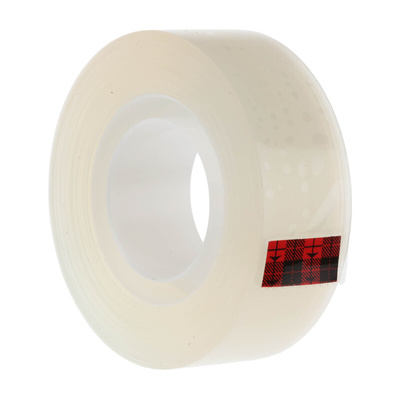 3M 600 Clear Office Tape 19mm x 33m