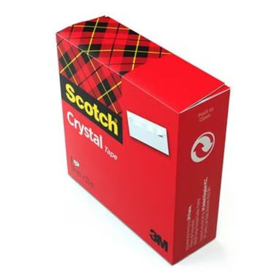 3M 600 Clear Office Tape 19mm x 33m