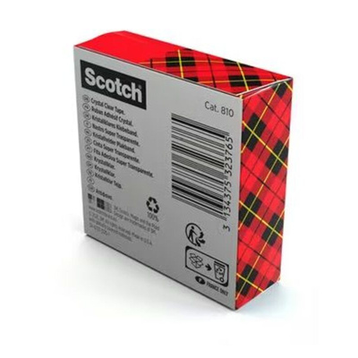 3M 600 Clear Office Tape 19mm x 33m