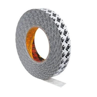 3M 9086 Translucent Double Sided Paper Tape, 0.19mm Thick, 16 N/cm, Paper Backing, 9mm x 50m