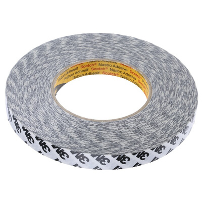3M 9086 Translucent Double Sided Paper Tape, 0.19mm Thick, 16 N/cm, Paper Backing, 15mm x 50m