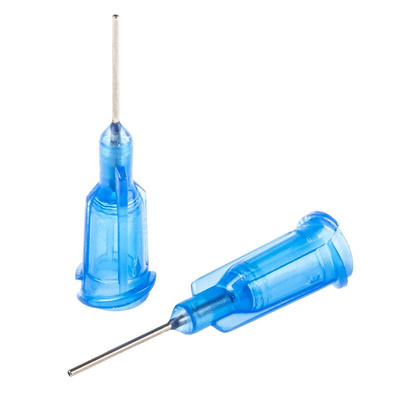 Metcal Blue Straight Dispensing Tip, 22 Gauge