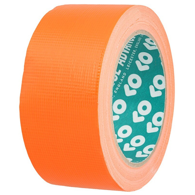 Advance Tapes AT6210 Cloth Tape, 50m x 50mm, Orange, Gloss Finish