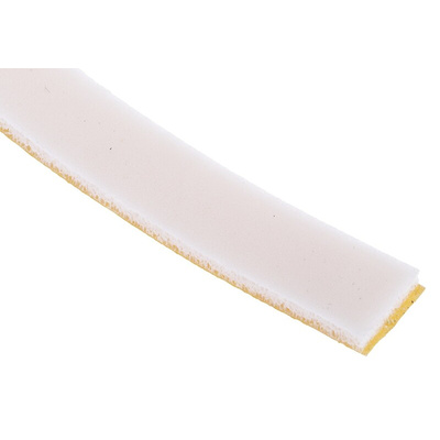 RS PRO White Foam Tape, 15mm x 6m, 3.2mm Thick