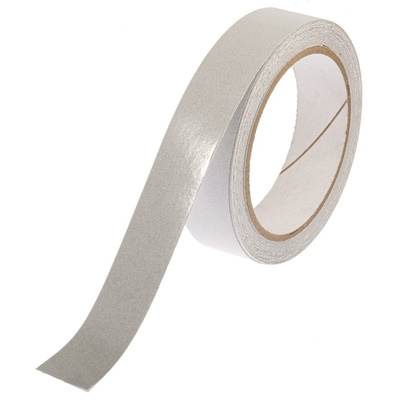 RS PRO White Reflective Tape 25mm x 9m