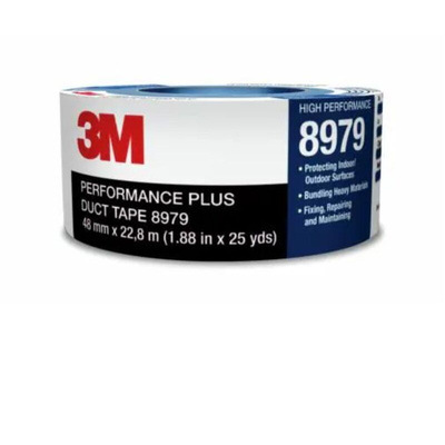 3M Performance Plus 8979 Duct Tape, 55m x 48mm, Blue