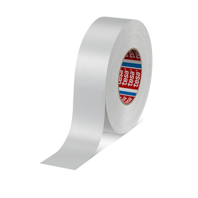Tesa 4651 Duct Tape, 50m x 50mm, White, Acrylic Coated Finish