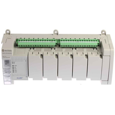 Allen Bradley Micro850 PLC CPU - 28 Inputs, 20 Outputs, Ethernet, USB Networking