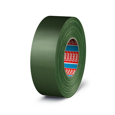 Tesa 53799 Duct Tape, 50m x 50mm, Green, PE Coated Finish