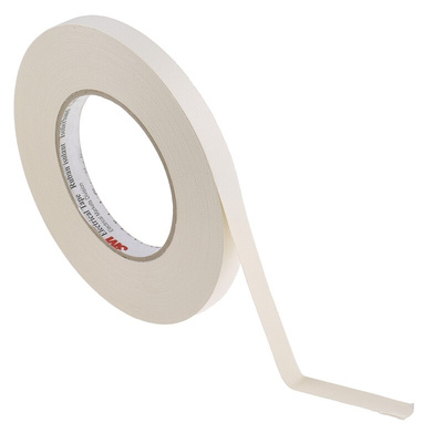 3M Scotch 27 Cloth Tape, 55m x 25mm, White, Glass Finish
