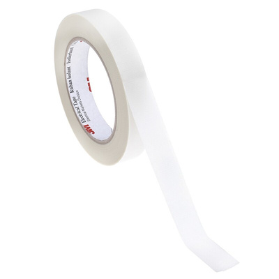 3M Scotch 69 Cloth Tape, 33m x 50mm, White, Glass Finish