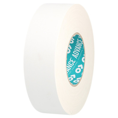 Advance Tapes AT160 Cloth Tape, 50m x 19mm, White, Matt Finish