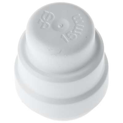 JG Speedfit End Stop PVC Pipe Fitting, 15mm