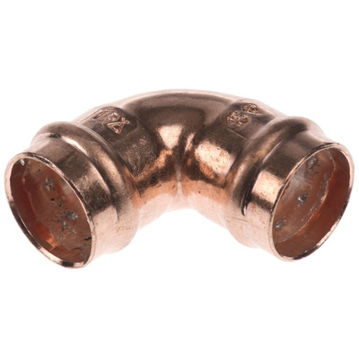 Copper Pipe Fitting, Solder 90° Elbow for 15mm pipe