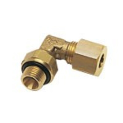 Legris 0199 Series Elbow Threaded Adaptor, G 1/4 Male to Push In 10 mm, Threaded-to-Tube Connection Style