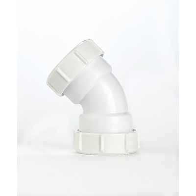RS PRO 135° Multi-Fit Bend PVC Pipe Fitting, 40mm
