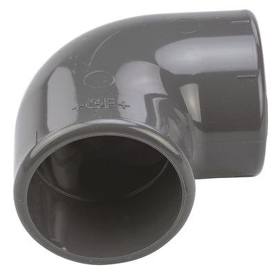 Georg Fischer 90° Elbow PVC Pipe Fitting, 2in